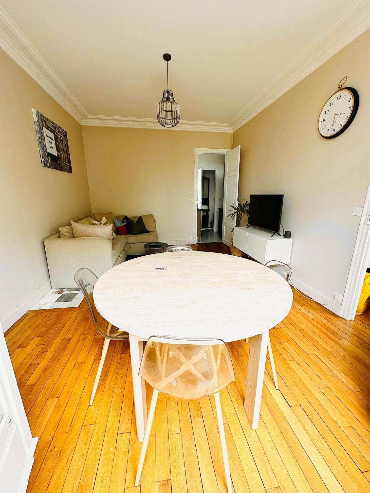 Cosy Appartement Avec Vue Tour Eiffel Paris Eksteriør billede
